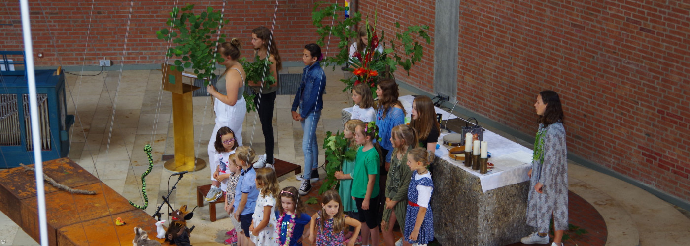 Kindermusical beim Gemeindefest