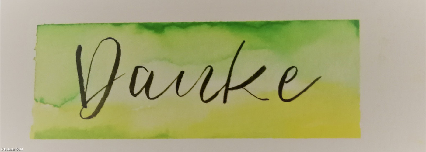 Danke Handlettering