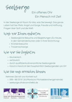 Seelsorge-Flyer