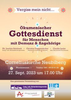Plakat Ök Gottesdienst Demenz